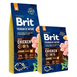 Brit premium By Nature Junior Medium 15KG